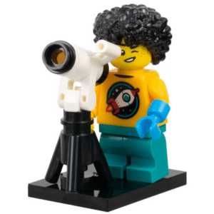 Astronomer Kid, Series 27 (Complete Set with Stand and Accessories)