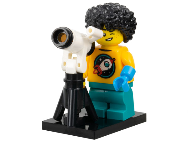 Astronomer Kid, Series 27 (Complete Set with Stand and Accessories)