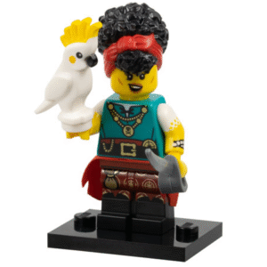 Pirate Quartermaster, Series 27 (Complete Set with Stand and Accessories)