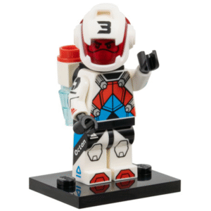 Jetpack Racer, Series 27 (Complete Set with Stand and Accessories)