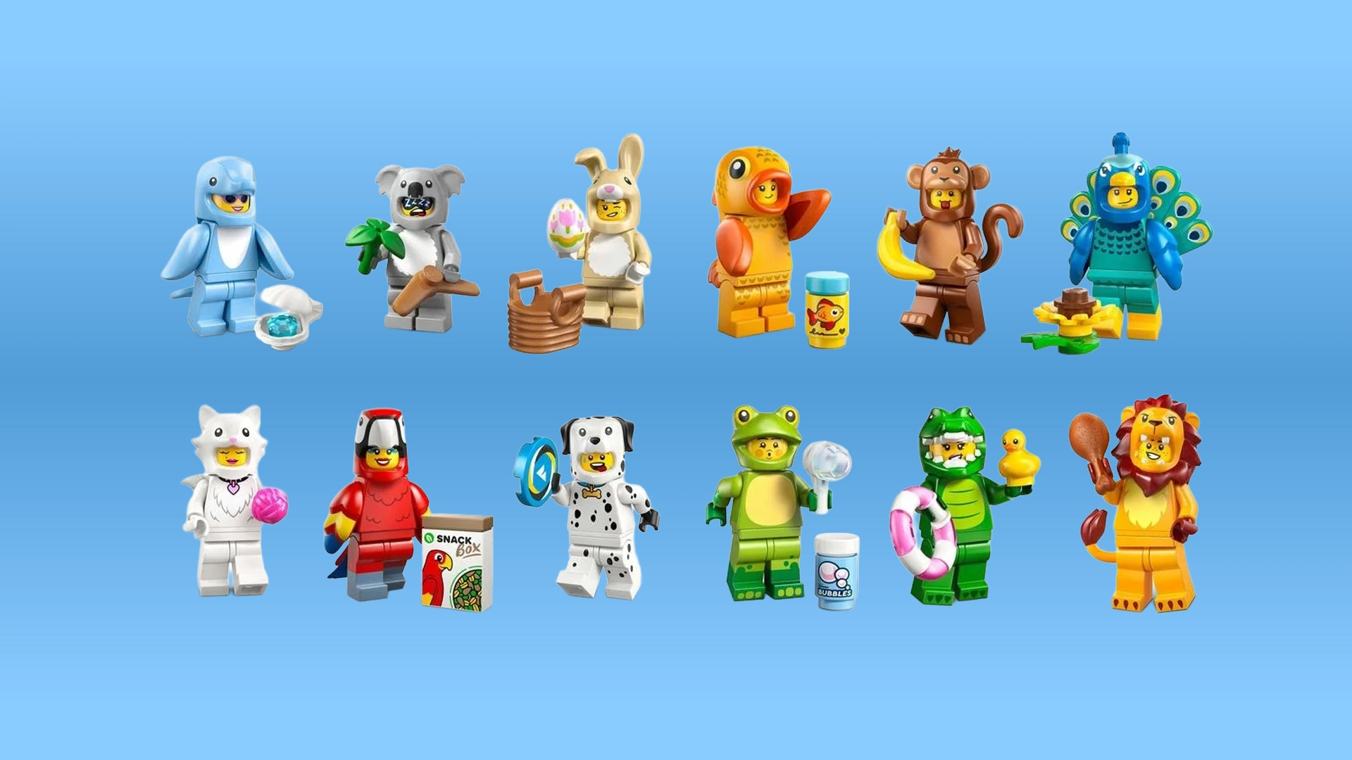 Complete serie 28 van 12 minifiguren - LEGO® CMF 71051 - Afbeelding 2